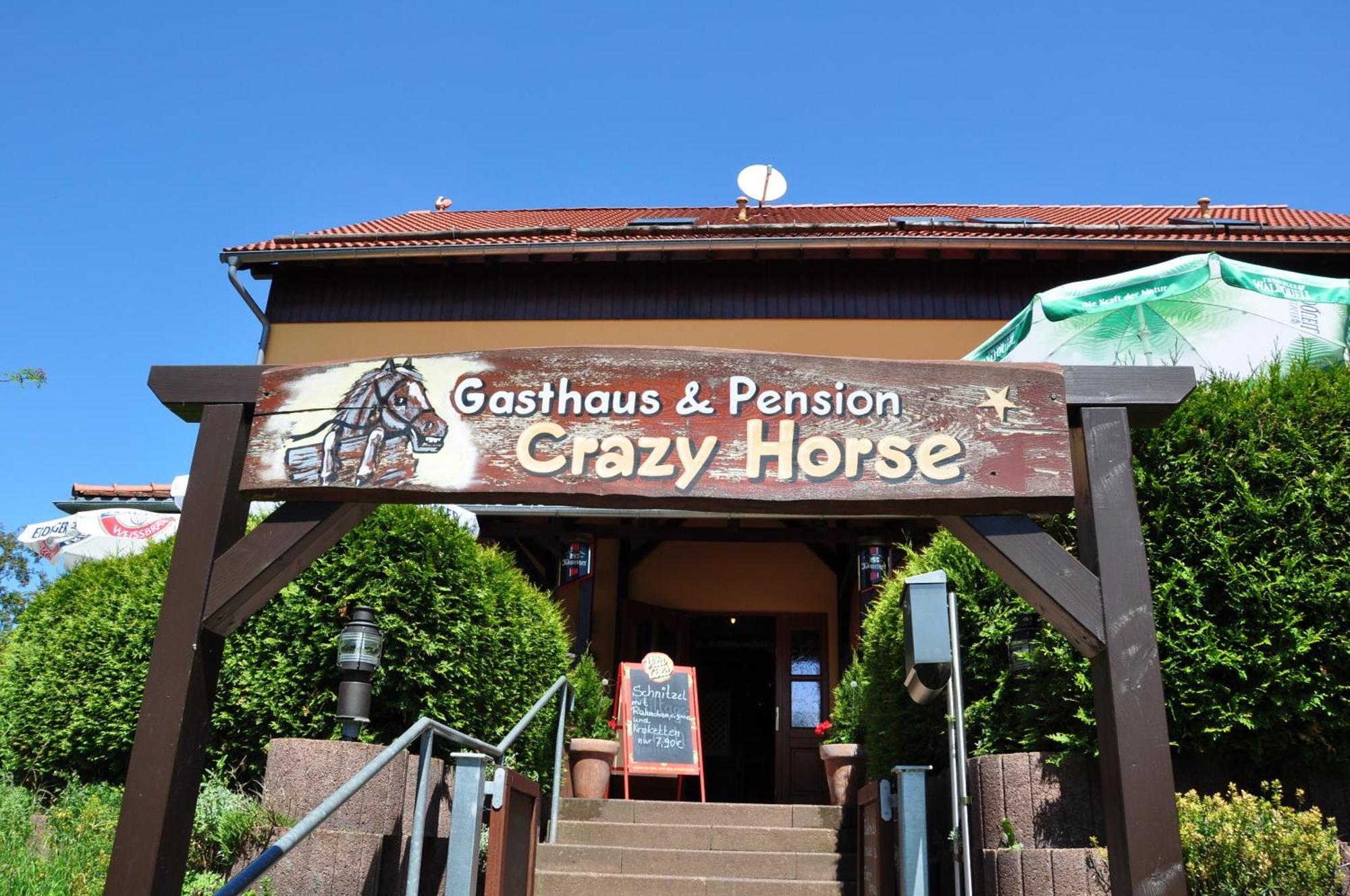 Steakhouse & Pension Crazy Horse Suhl Exterior photo